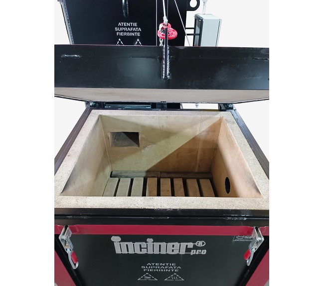 Az IncinerPro g600 hulladékégető baromfitelepek számára.