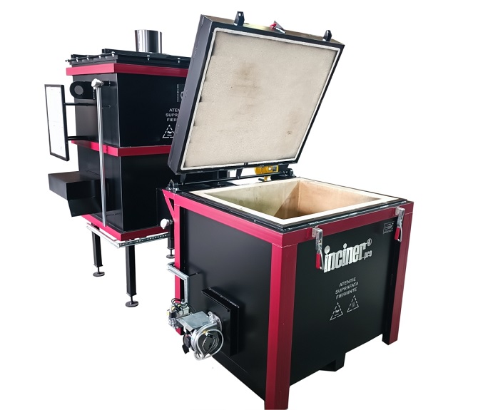 Az IncinerPro g600 hulladékégető baromfitelepek számára.